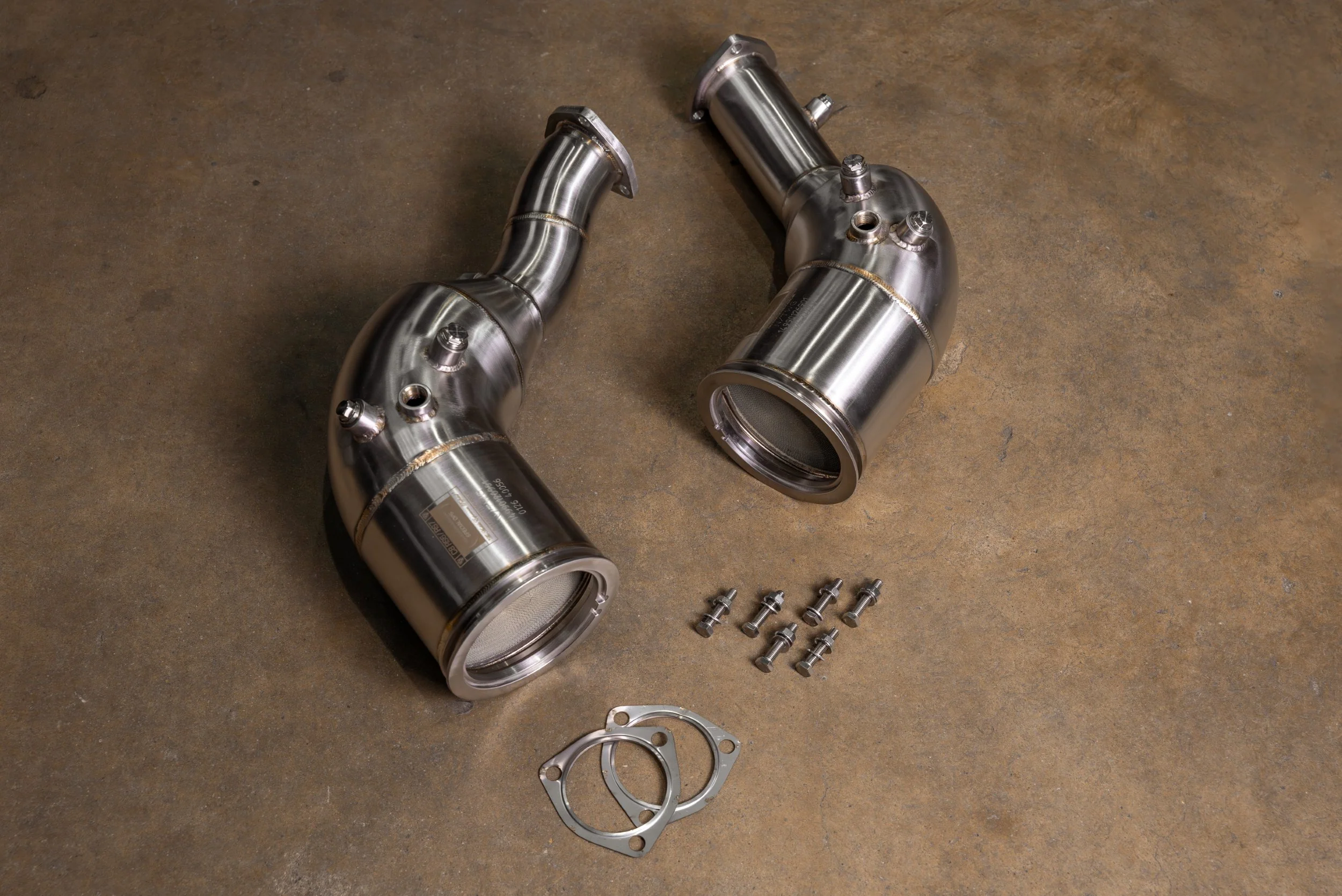 Audi C8 RS6 / RS7 400 Cell Catted Downpipes - Image 2