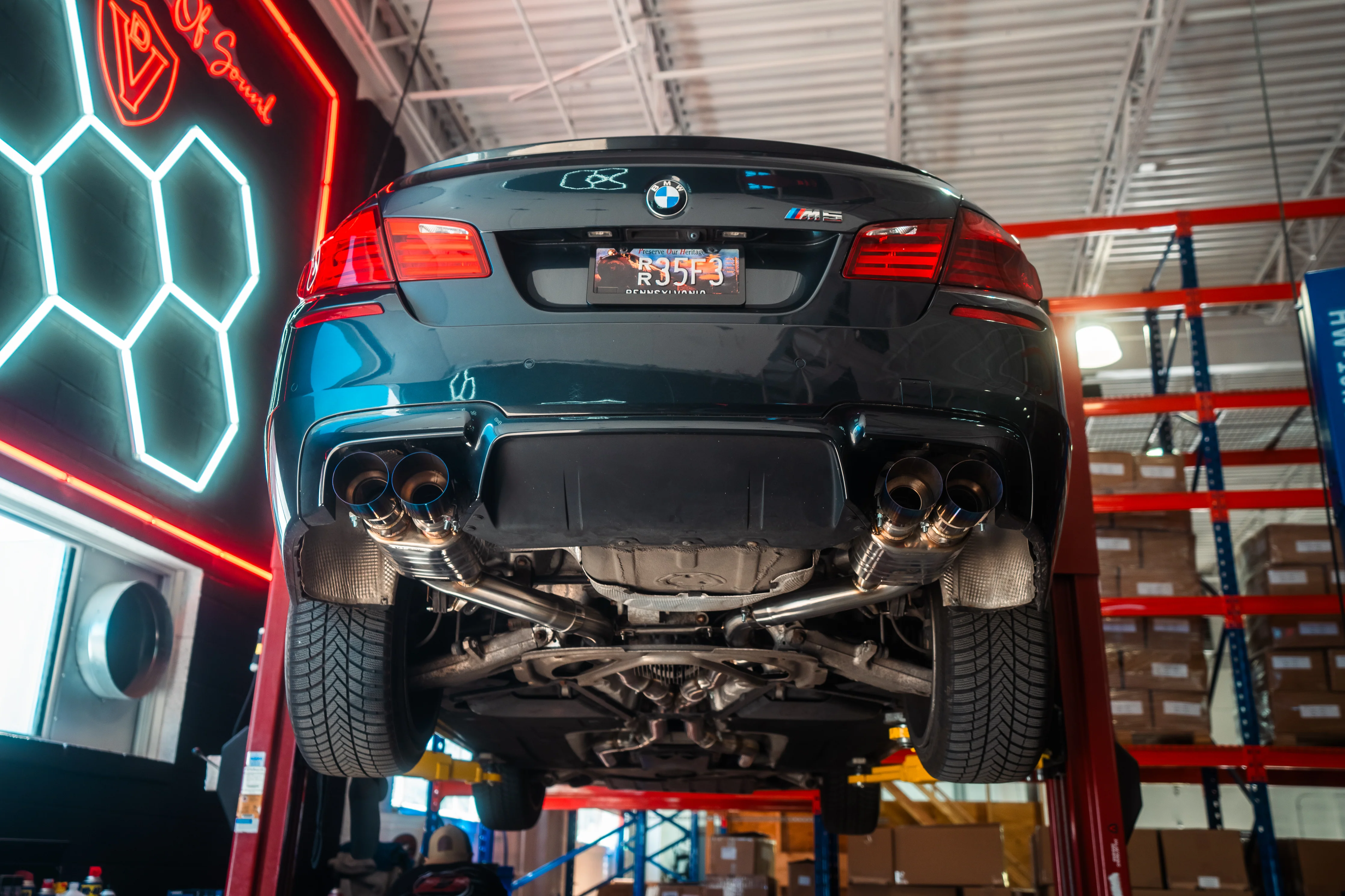 BMW F10 M5 / F06 M6 Valved Sport Exhaust System - Image 38