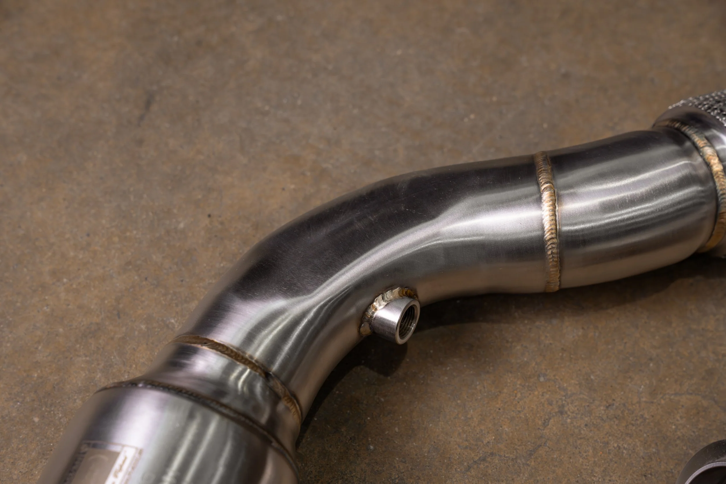 BMW F80/F82/F83/F87C M2C / M3 / M4 400 Cell Catted Downpipes - Image 5