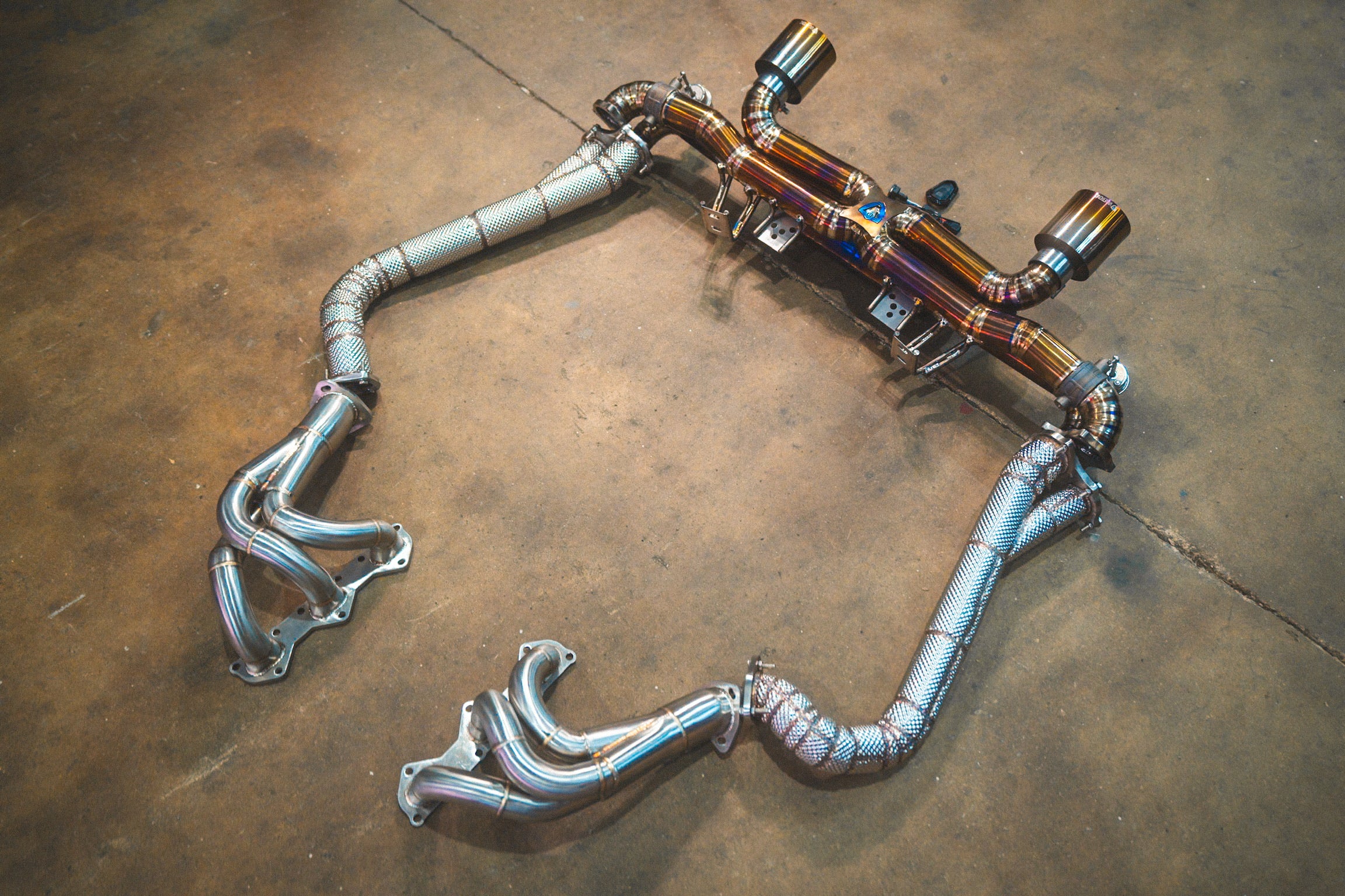 Valvetronic Valved Sport Exhaust System for Porsche 718 GT4 / GTS/ Boxster Spyder - Image 2