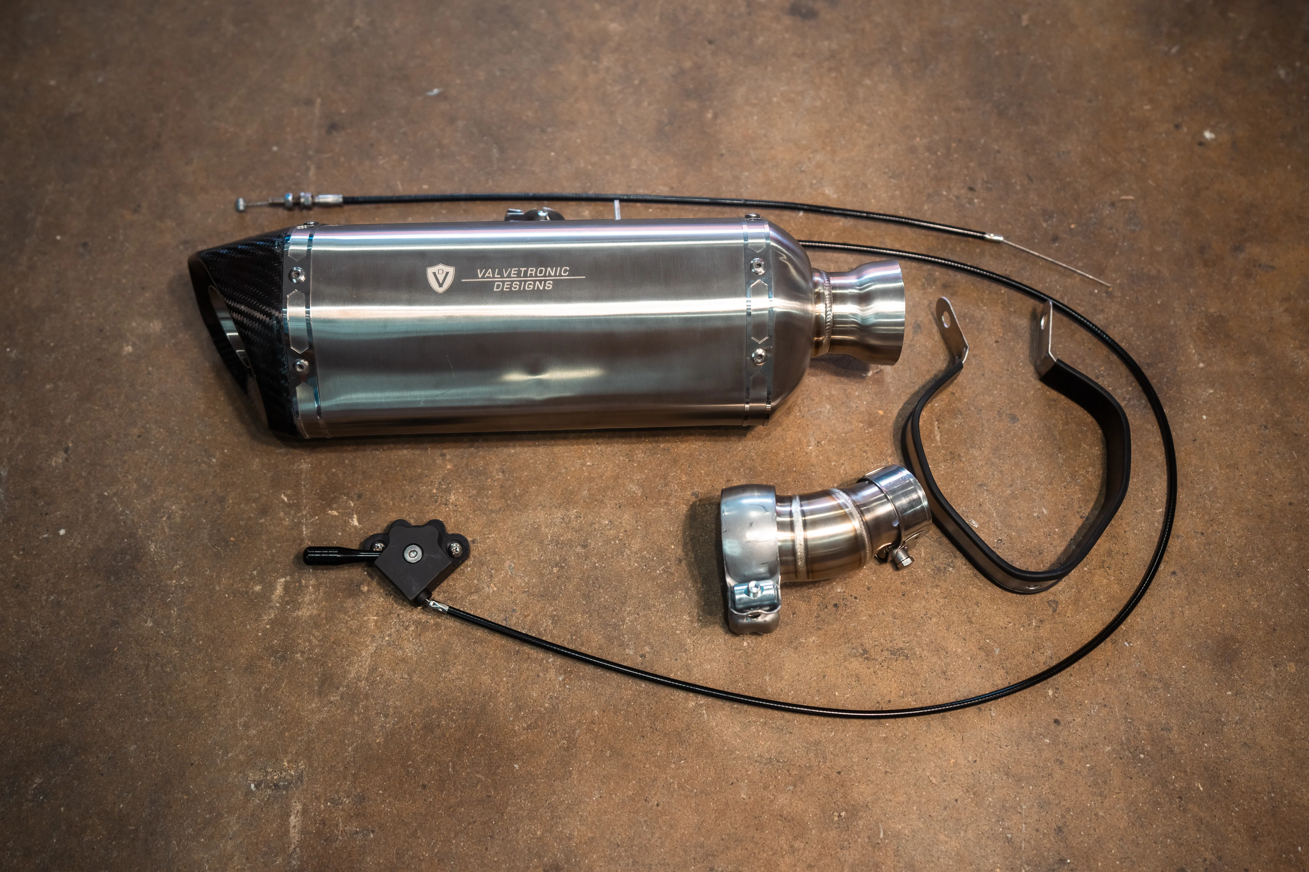 Valvetronic Motorcycle Valved Muffler - Image 2