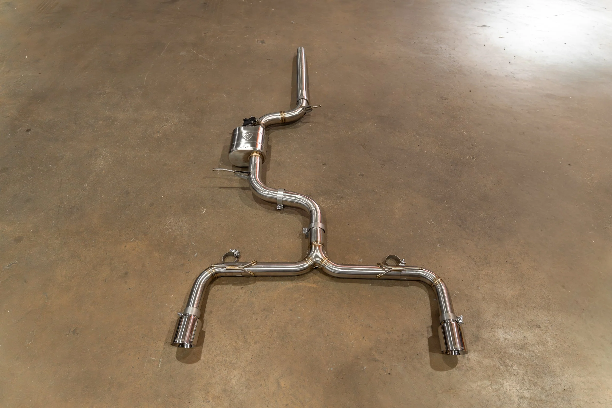 Volkswagen MK7 Golf GTI Valved Sport Exhaust System - Image 2